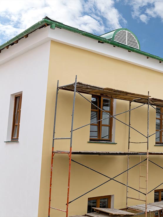 Peinture et ravalement de façade à Galluis- Couverture Bonetti dans les Yvelines (78) 